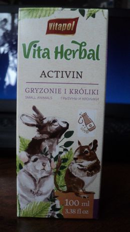 Odżywka Vitapol Vita Herbal Activin Gryzonie, Króliki Ważny do 05.2023