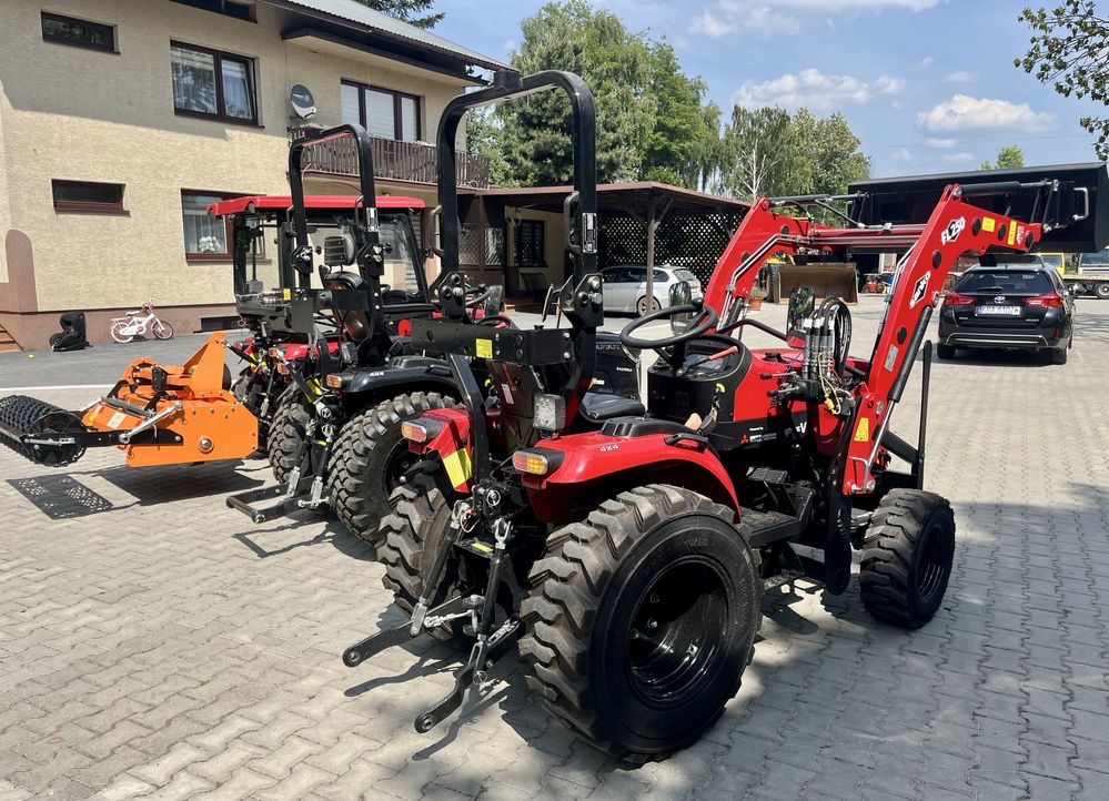 Traktorek captain 223 22 km ladowacz czolowy tur NOWY homologacja UE