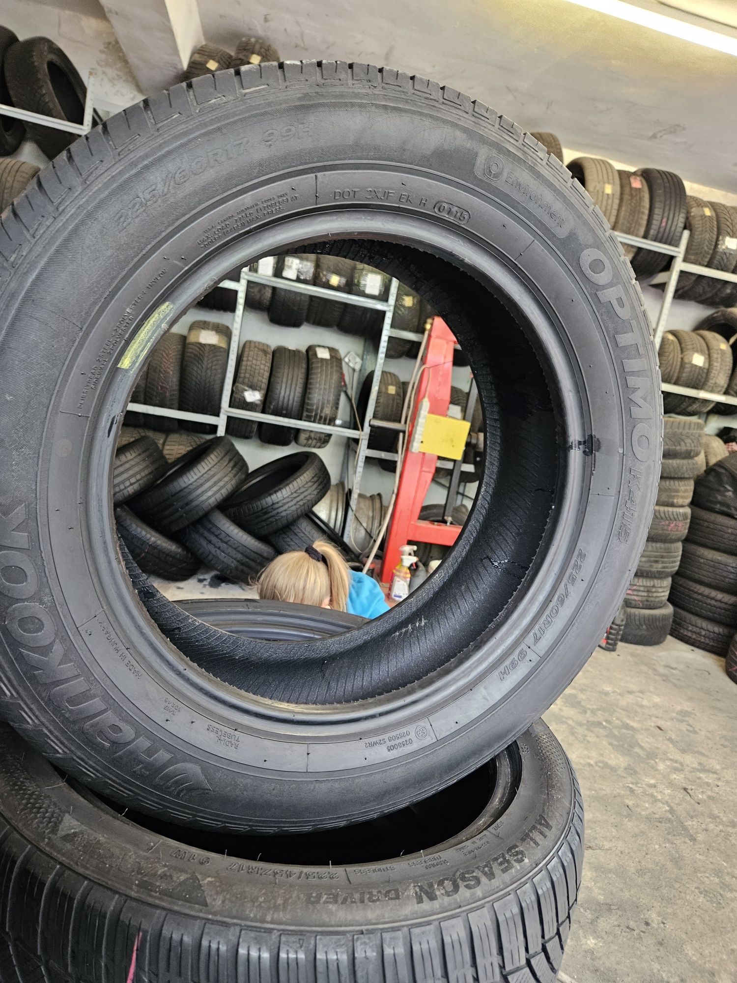 Hankook 225/60 r17 Optimo K415 /// 6mm!!! Wysyłka