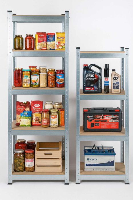 Стелаж металевий самозбірний. Виготовлення на замовлення.