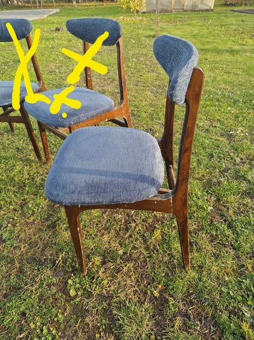 Krzesło drewniane Hałas 200-190 PRL retro do renowacji
145 zł