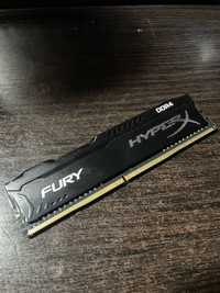 Memória RAM Kingston 8GB HyperX Fury DDR4 2400MHz