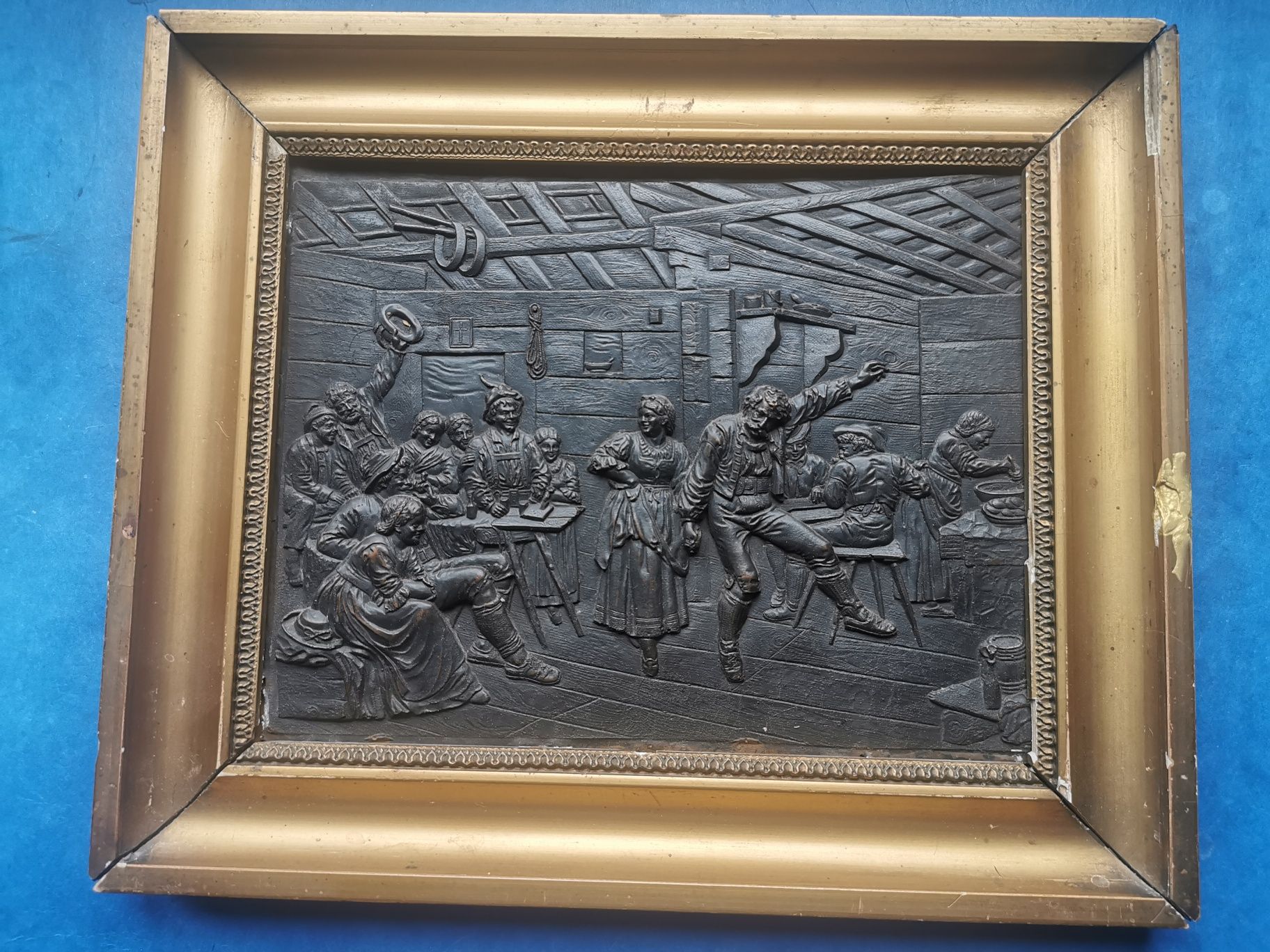 Stary Relief wypukły, Plakieta. .