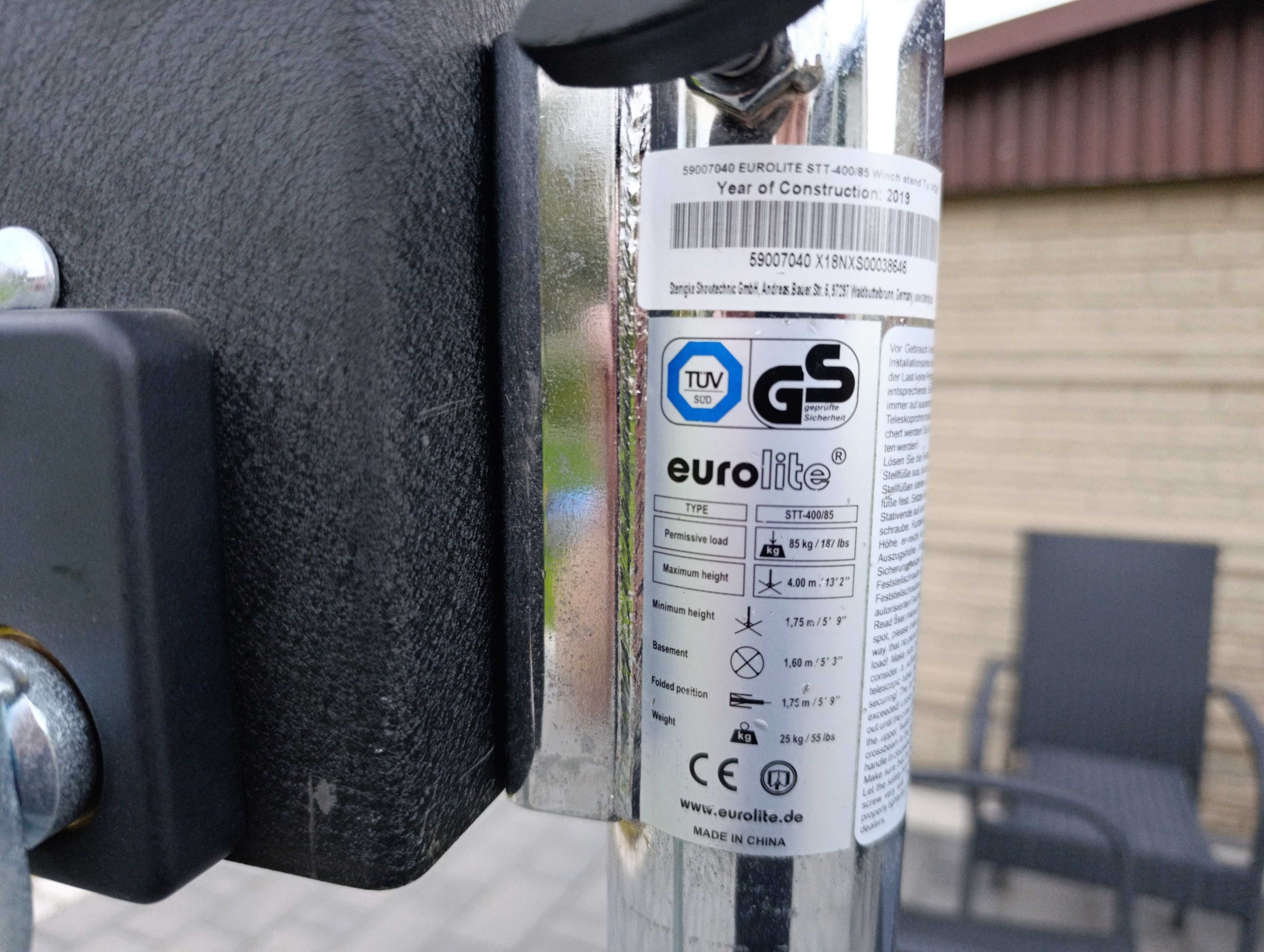 Rampa oświetleniowa  euro lite / statywy windy / towery /alustage