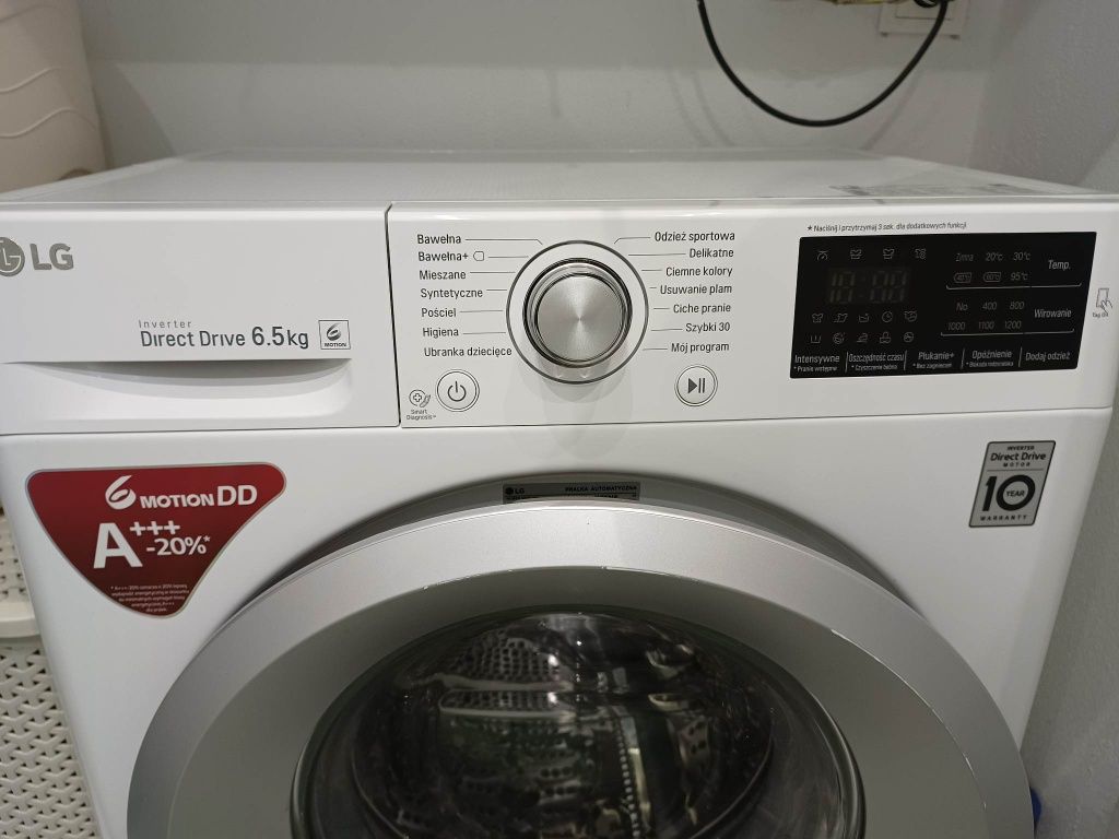 Pralka LG Direct Drive 6,5 kg - cena do negocjacji