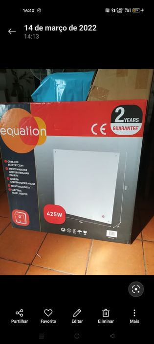 Painel de aquecimento 425w