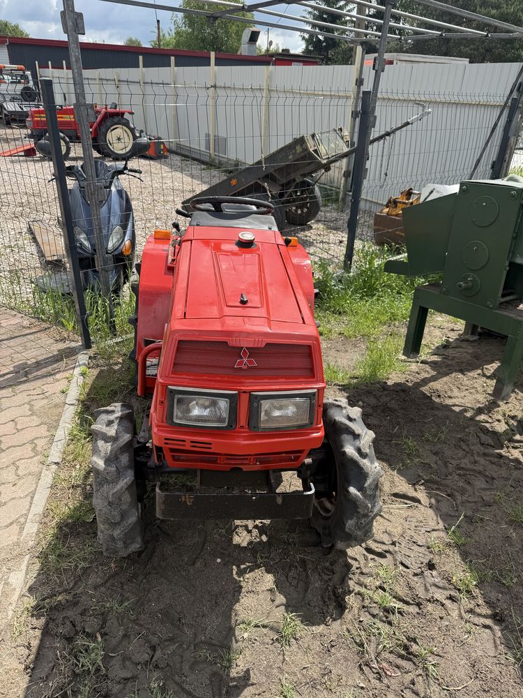 Traktorek japoński mitsubishi mtx15 4x4 glebogryzarka iseki yanmar