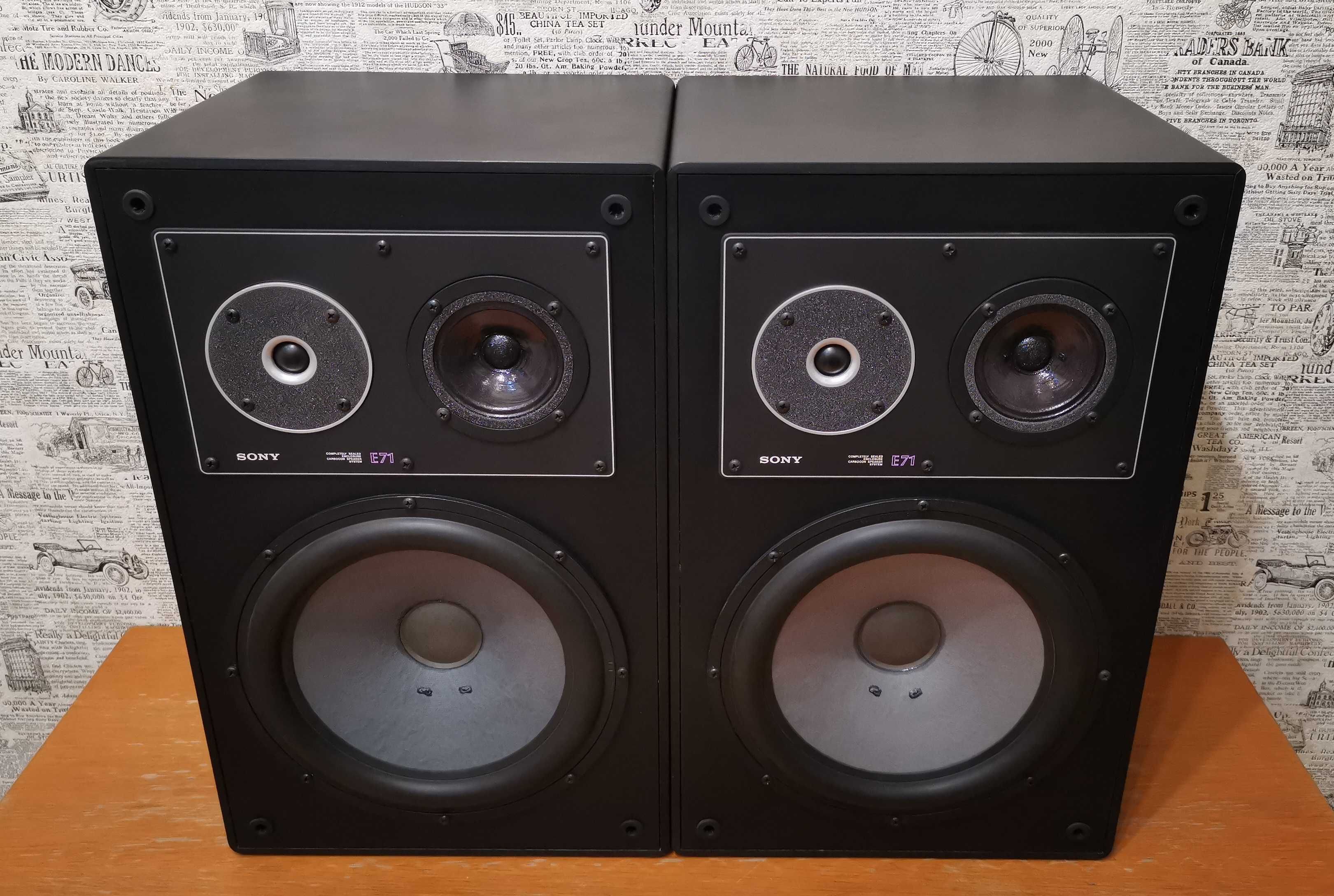 Kolumny głośnikowe stereo Vintage SS-E71