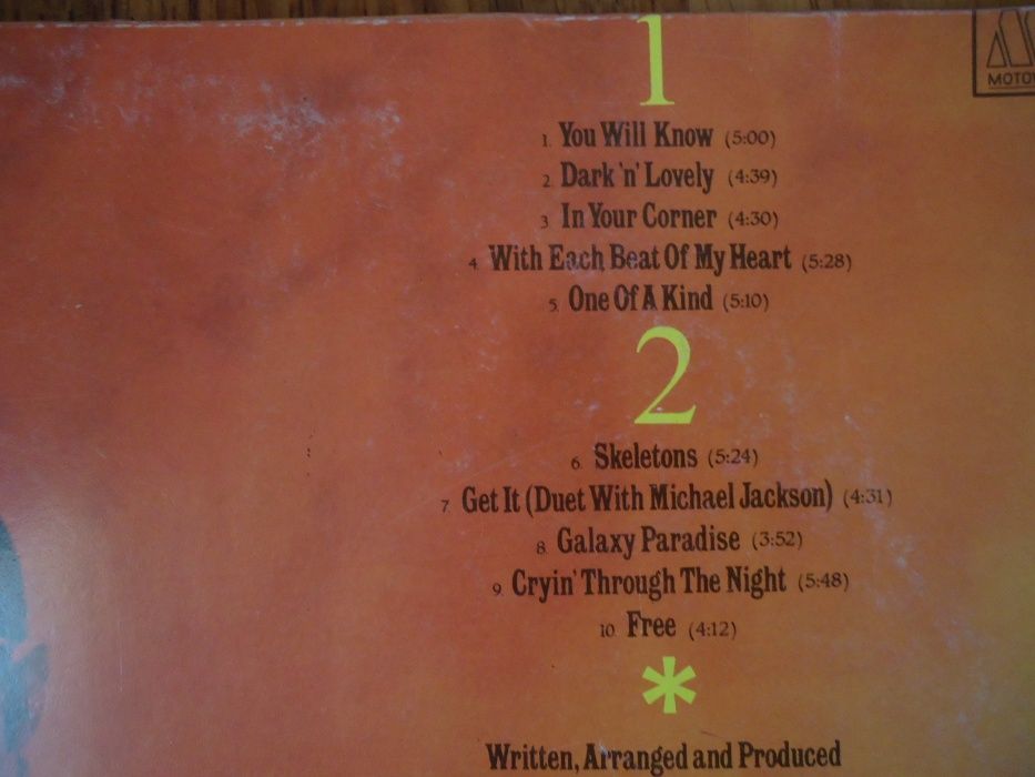 Płyta winylowa Stevie Wonder "Characters" - stan doskonały