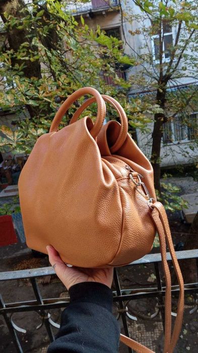 Елегантна шкіряна сумка