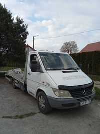 Mercedes sprinter 2.2 cdi autolaweta pomoc drogowa wciągarka poduszki