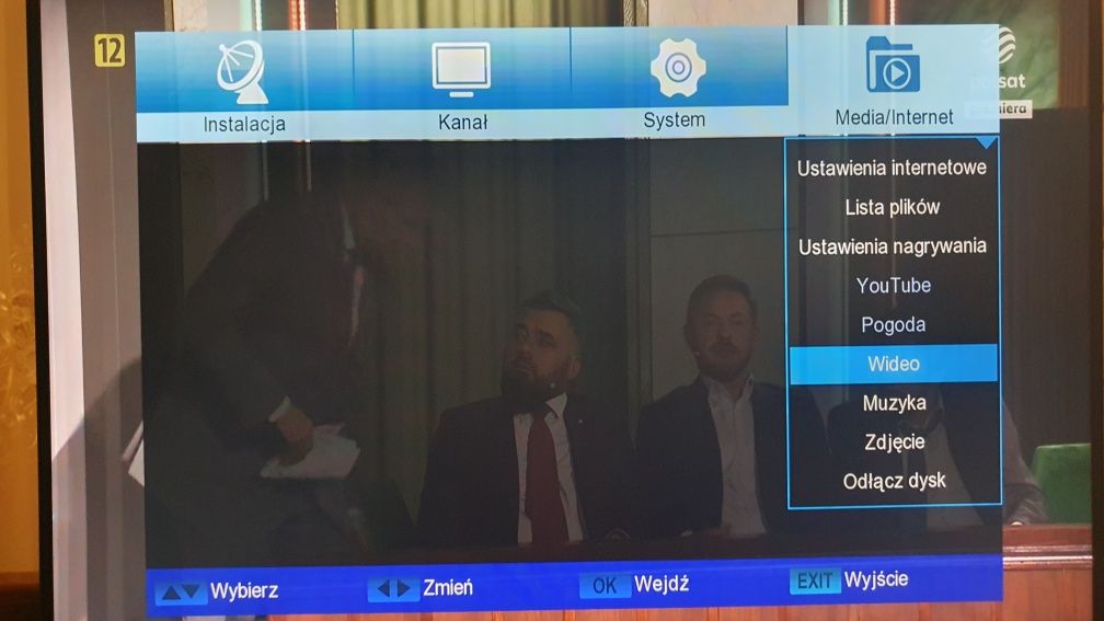 Tuner hybrydowy  DVB T2 /  DVB-T /  DVB-C EDISION NANO T265 HEVC WIFI