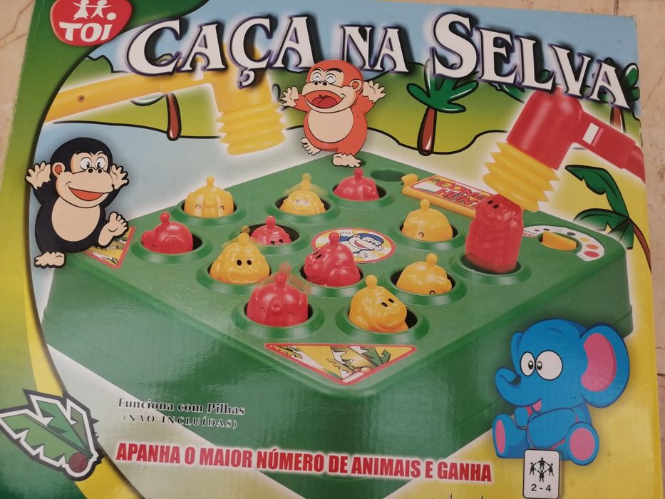 Jogo caça na selva