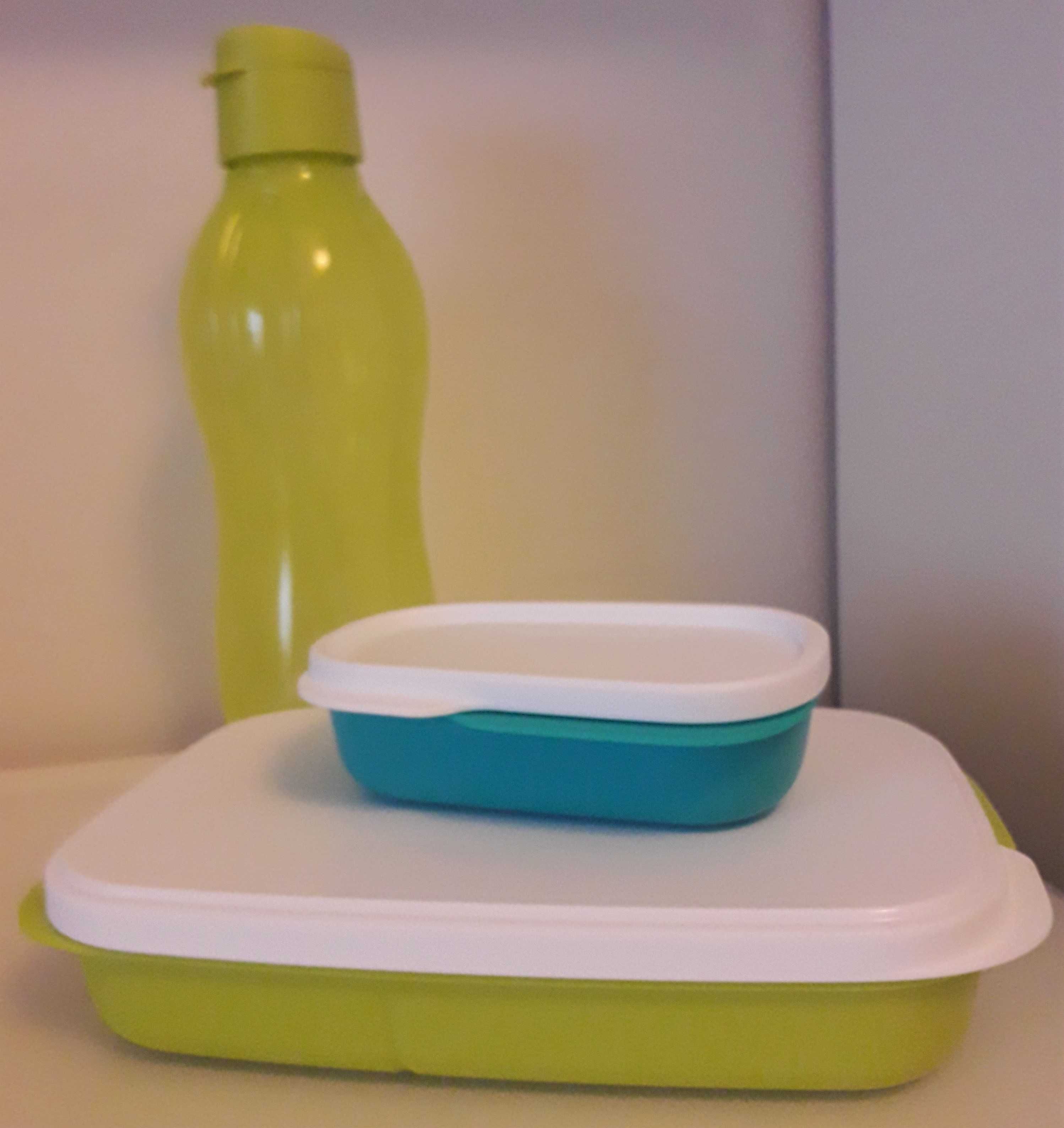 Tupperware Caixa snack + eco garrafa 750ml