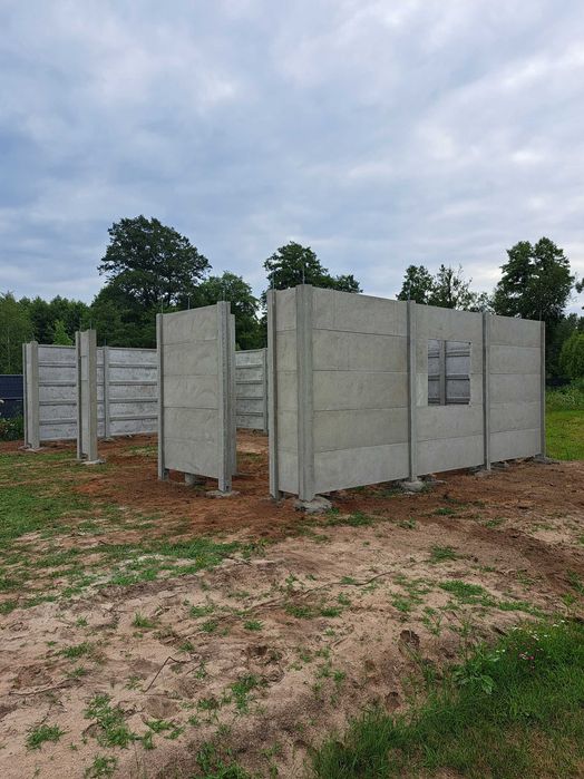 Wiaty i garaże betonowe