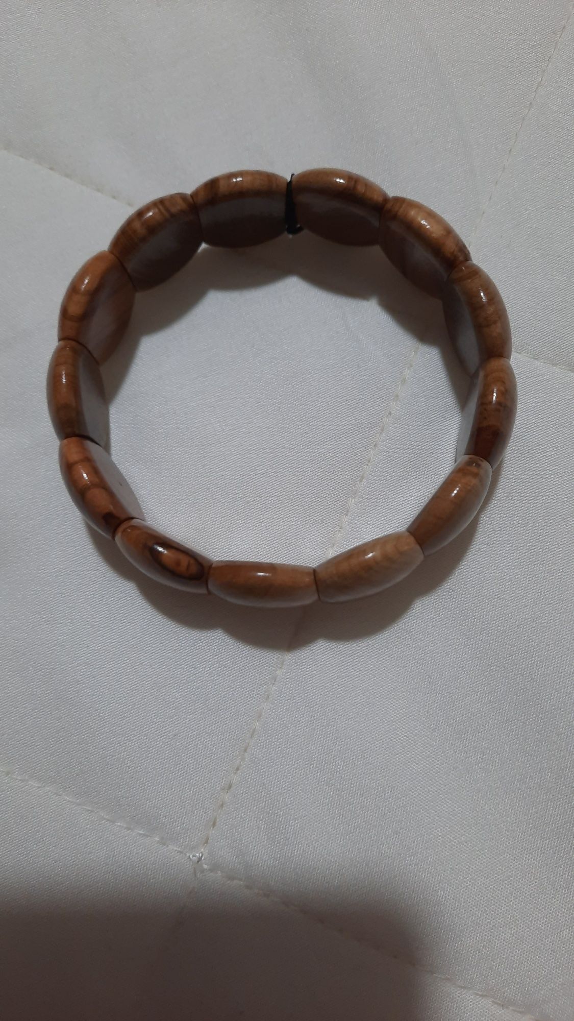 Pulseira de madeira