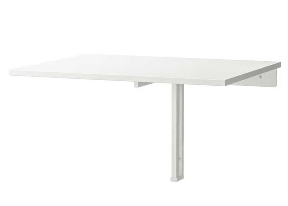 Mesa rebatível p/parede, branco NOVA na EMBALAGEM FECHADA