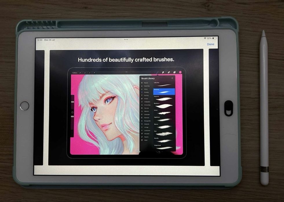 iPad de 8ª geração + Apple Pencil