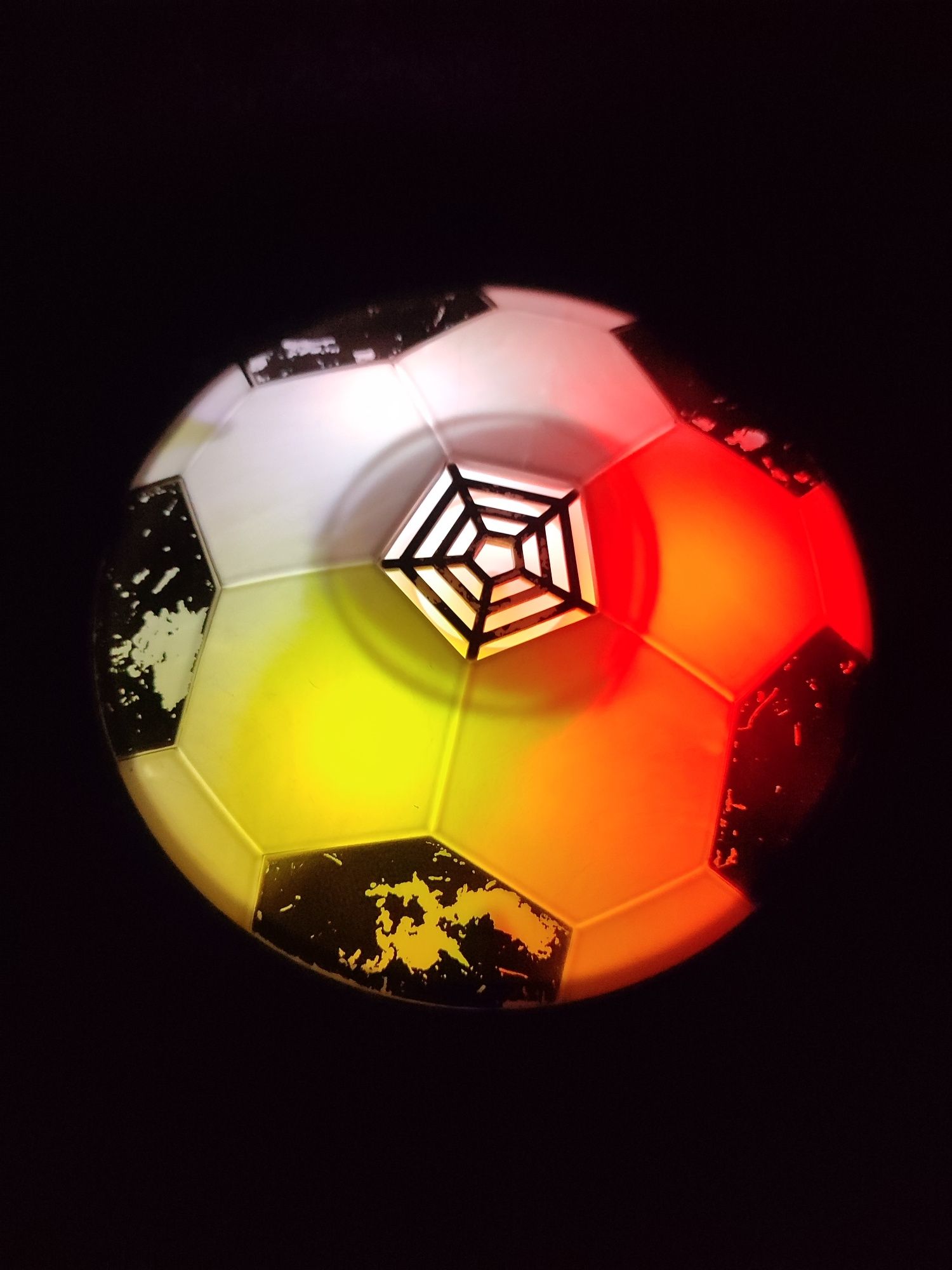 Летающий светящийся футбольный мяч, ховербол, аэромяч для домашнего фу