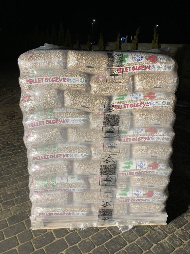 Sprzedam Pellet Tartak Olczyk pelet certyfikowany 1050kg