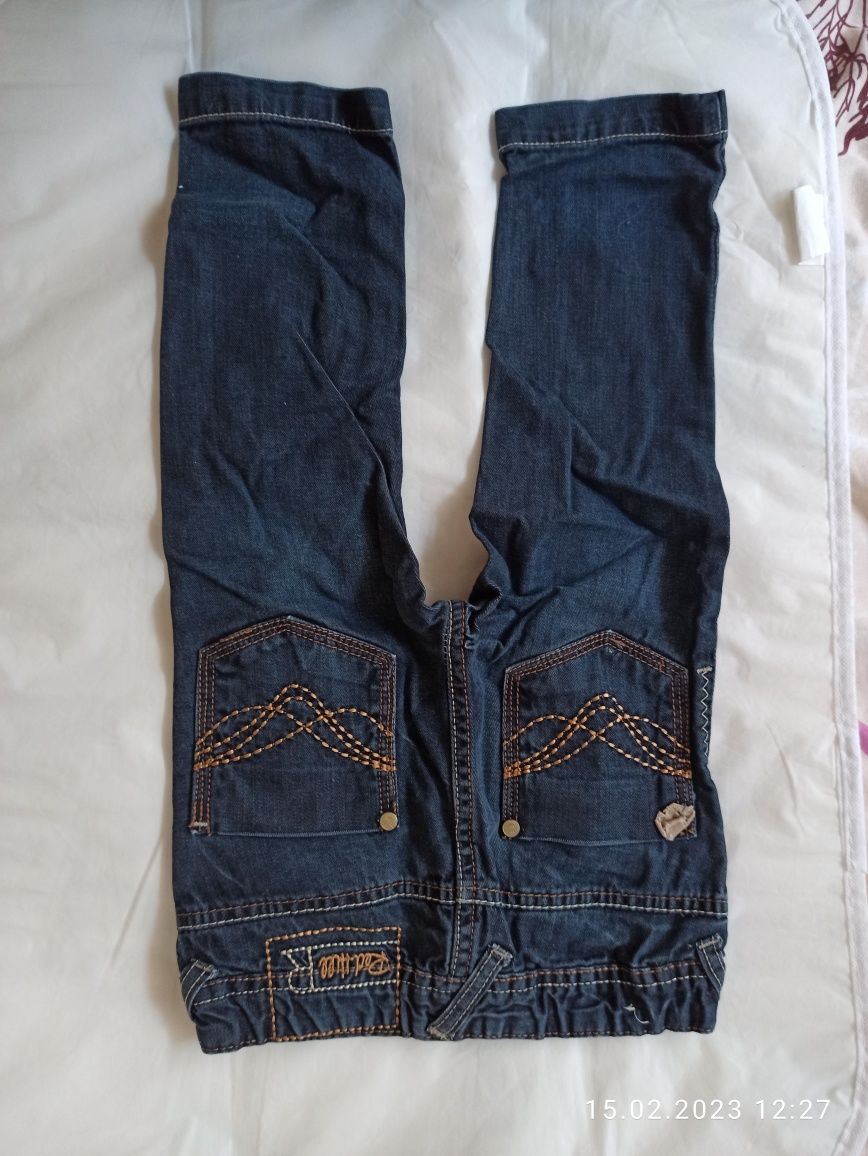 Spodnie jeansy jeansowe 86