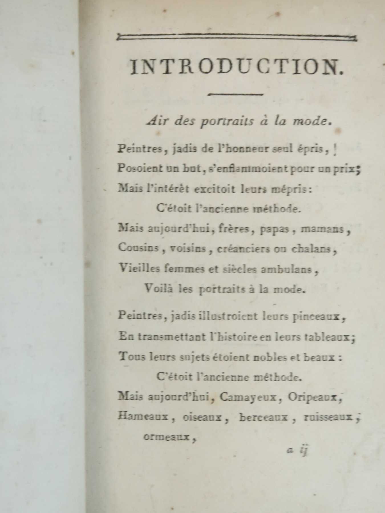 1.ª Edição de duas obras com canções francesas raras. 1800 e 1801.