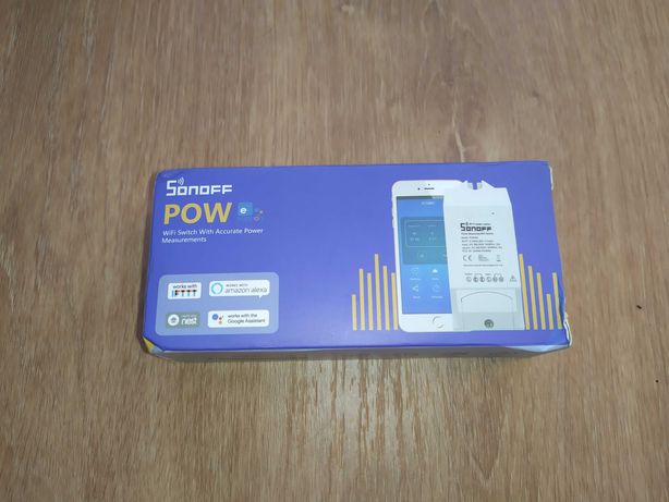 Interruptor Smart WiFi Wireless  e medidor energia - Sonoff Pow R2