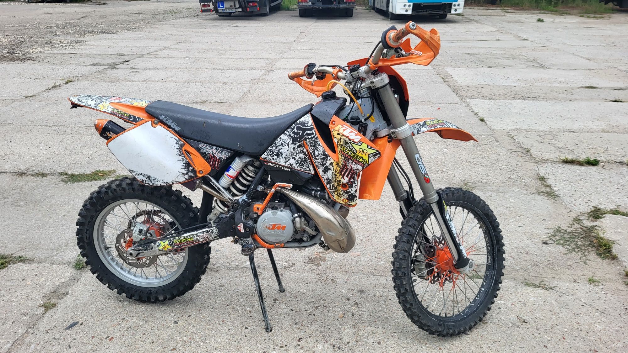 Ktm 250 exc 2t zarejestrowany