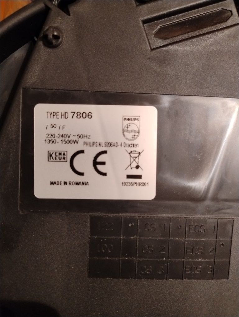 Ekspres ciśnieniowy Philips Senseo HD 7806