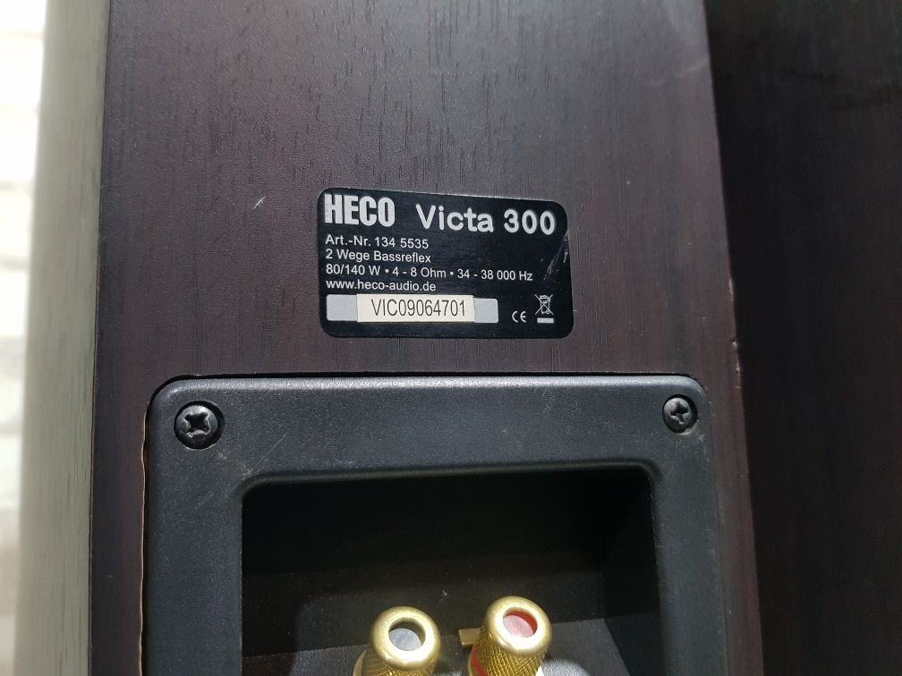Hi-Fi Акустика HECO VICTA 300, 90 дБ! 11 кг! потужність 80/140 Вт, б/у