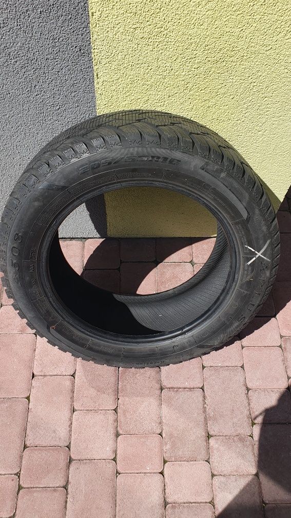 Авто Шина одна штука,Aplus A503 205/55 R16 94T XL под шип легковая Зим