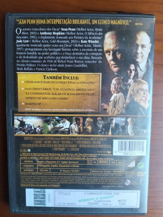 DVD "O Caminho do Poder"