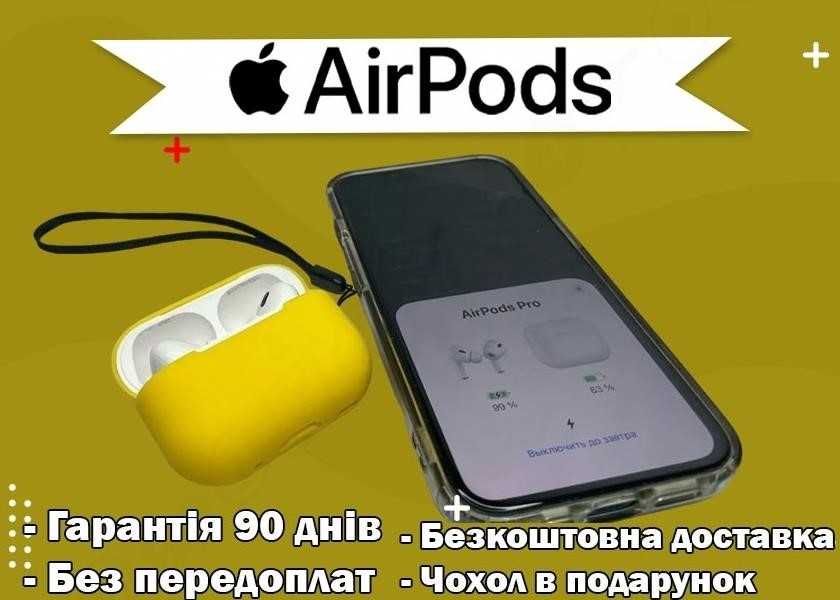 AirPods pro V2 Бездротові навушники 1в1 Нового покоління Airoha