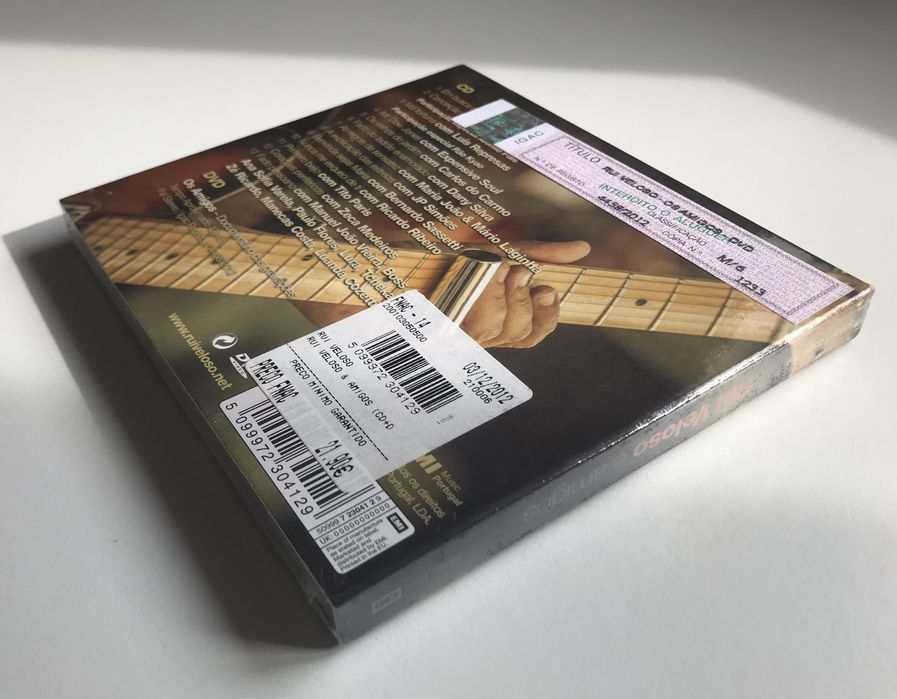 Rui Veloso e Amigos (2012) CD + DVD - NOVO