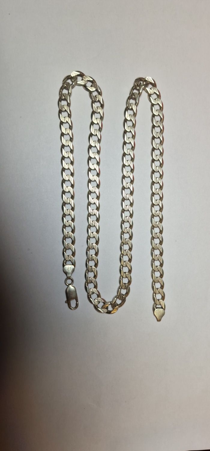 Łańcuch meski srebro 925p 51g 60cm długość