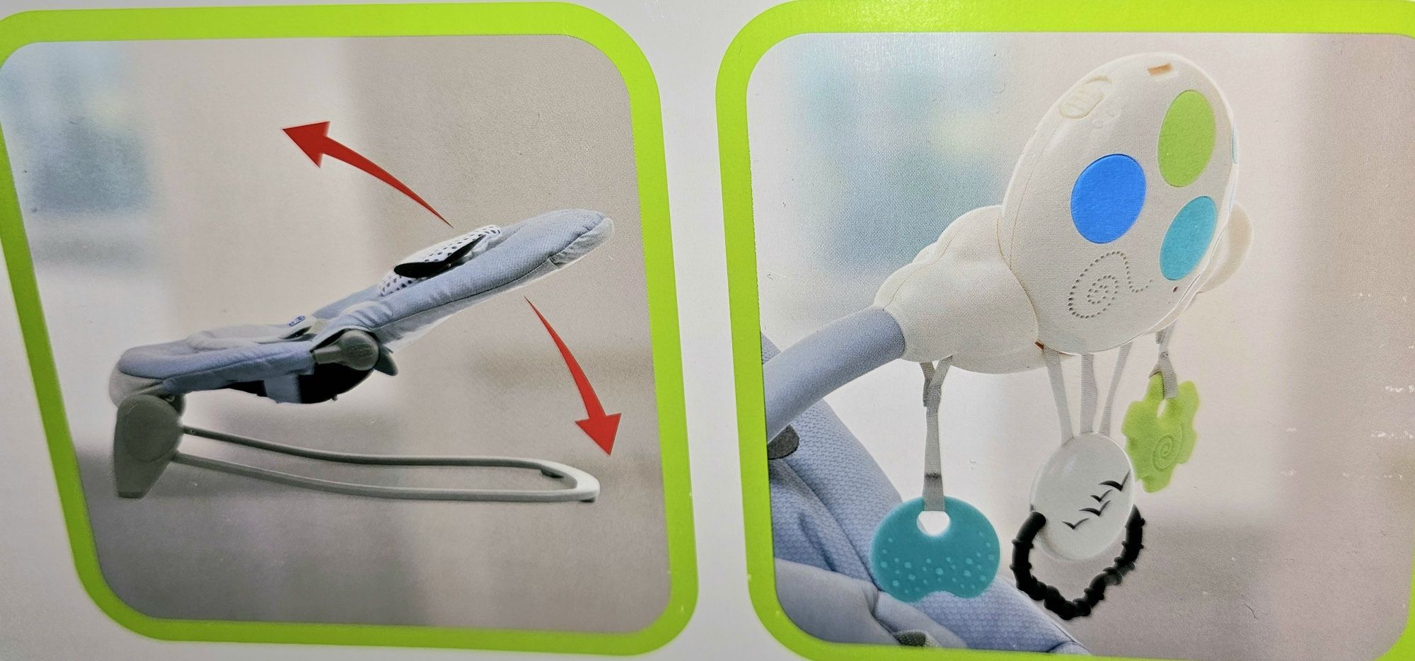 Espreguiçadeira Chicco Balloon
IDADE RECOMENDADA 0m+