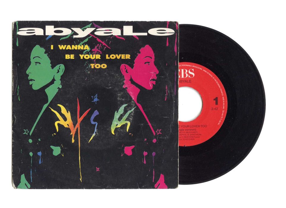 Abyale – I Wanna Be Your Lover Too 7", CBS
