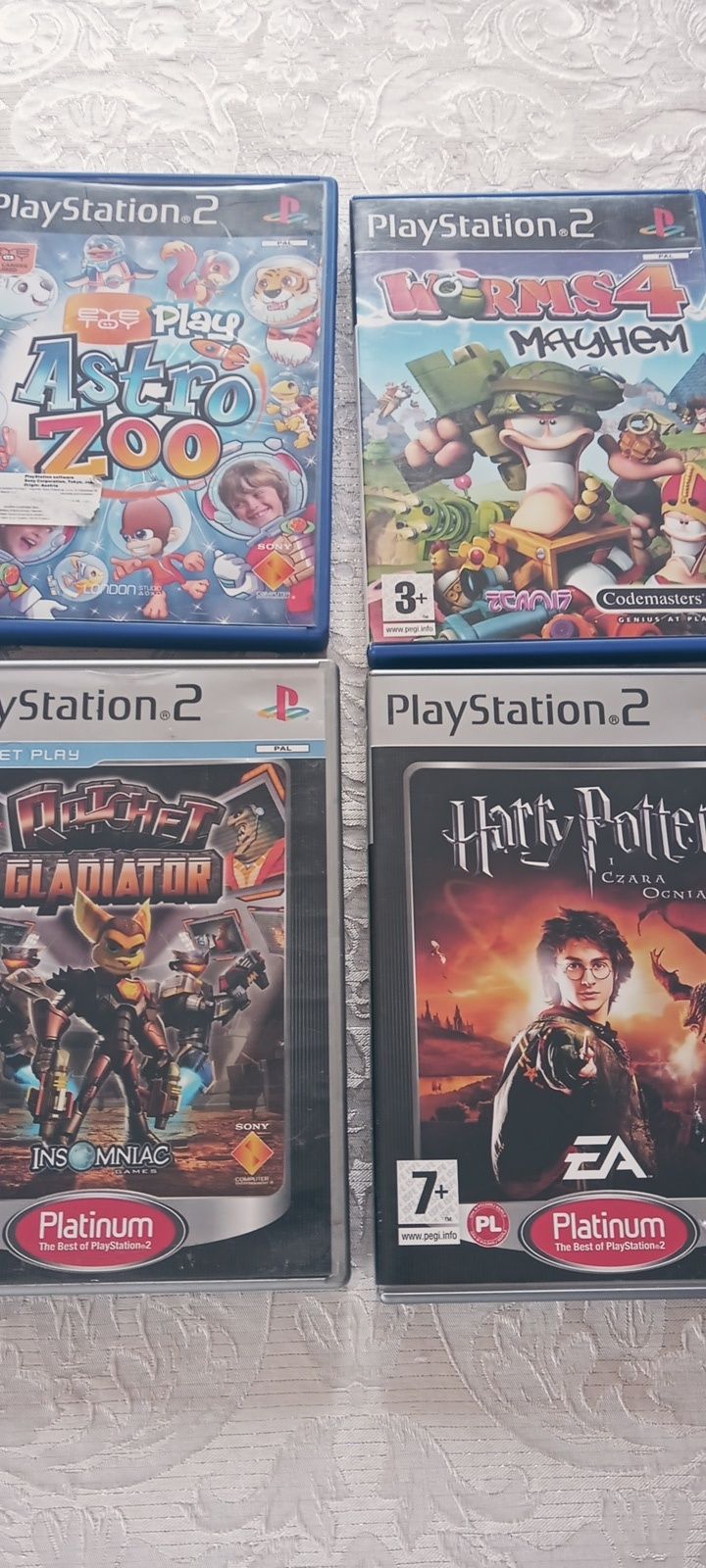 PS2 Konsola Sony kamerka i płyty