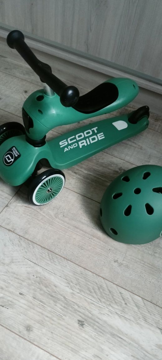 SCOOTANDRIDE Highwaykick 1 2w1 Jeździk i hulajnoga 1-5 lat