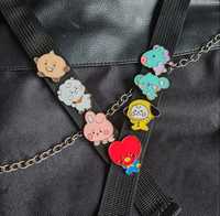 Значки bts21 бтс21 bts бтс rj chimmy cooky mang shooky koya