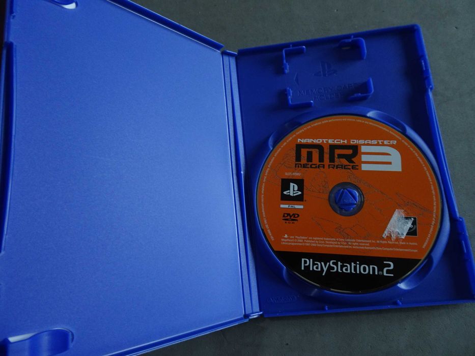 Jogo Playstation 2 - PS2 - Mega Race 3 MR3 Nanotech Disaster