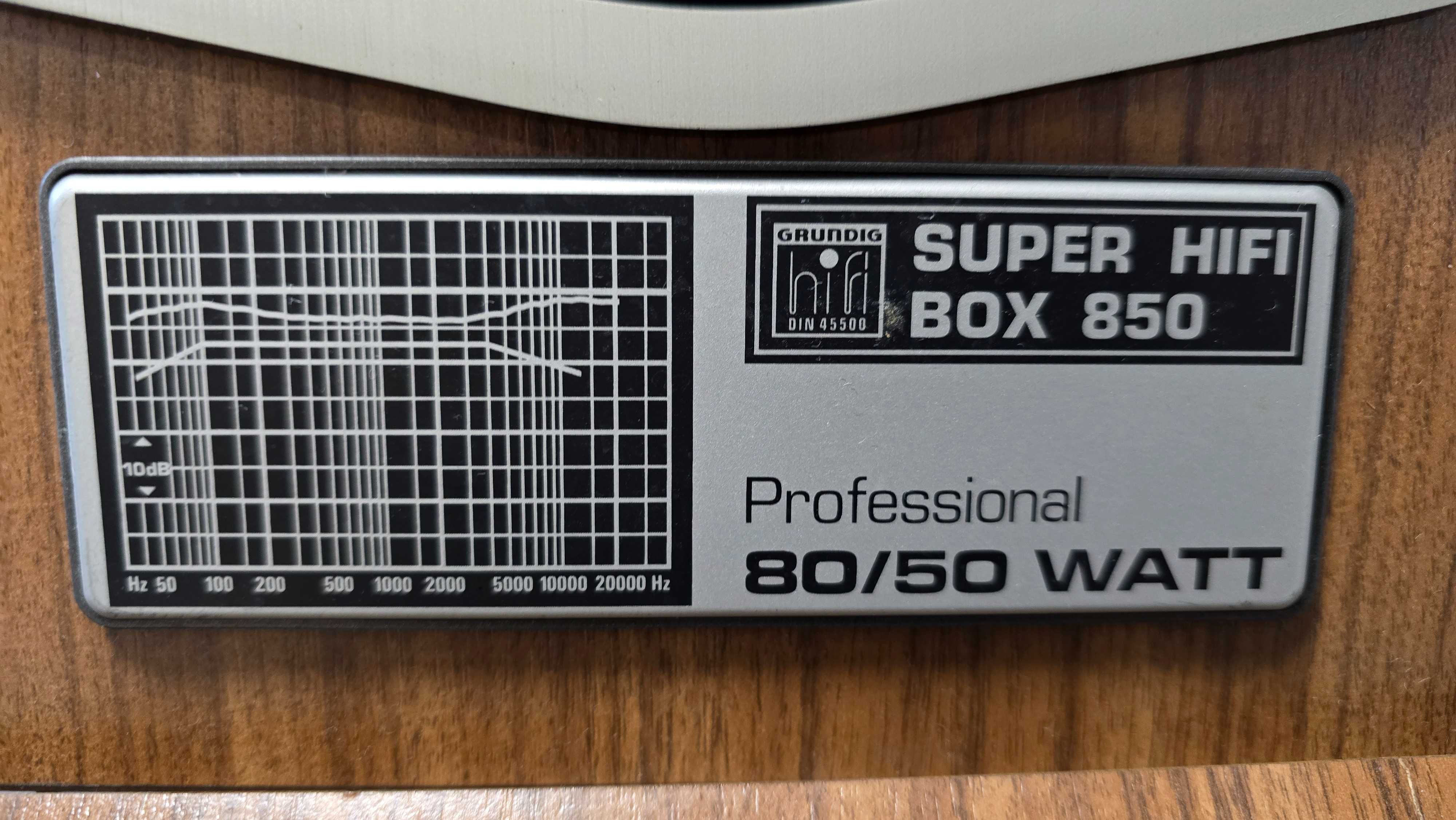 Kolumny Grundig Box 850 Professional