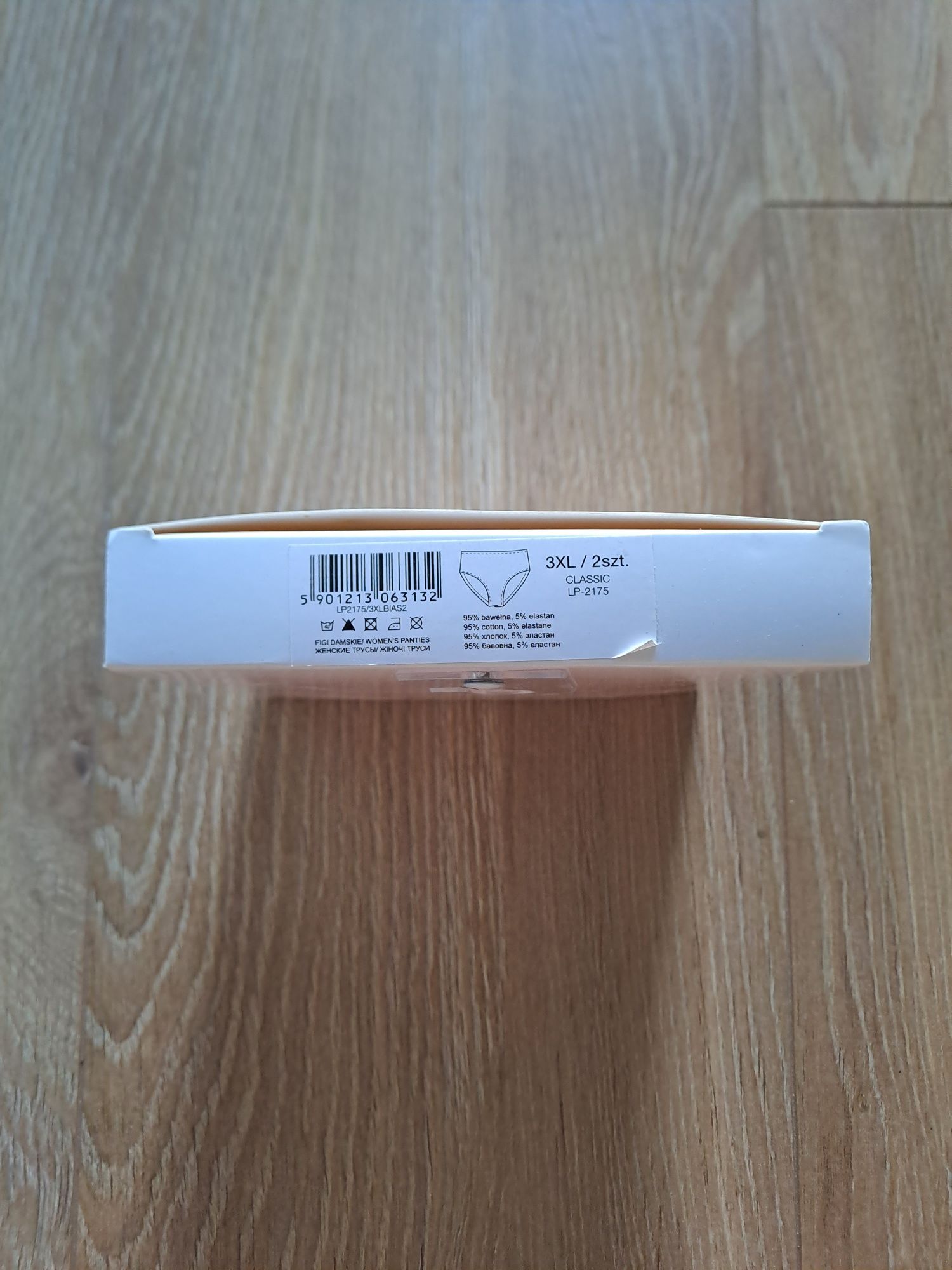 2+1 Majtki damskie Atlantic, rozmiar 3XL, 2PACK, wysoki stan