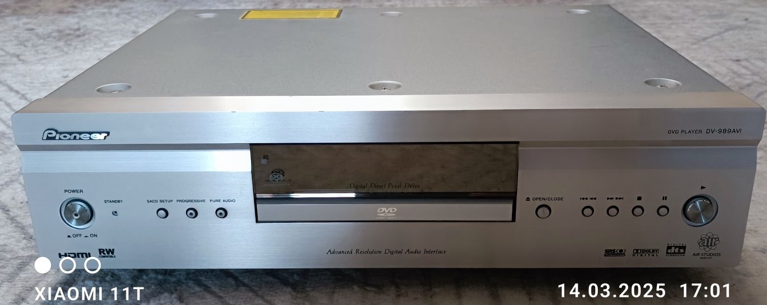 DVD Player Pioneer DV-989AVi