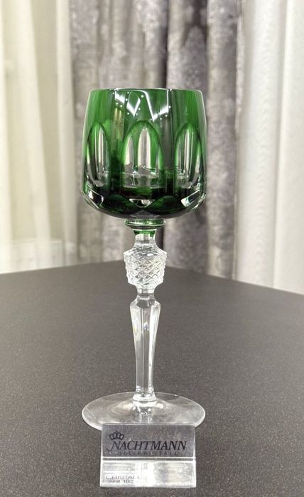 Хрустальные фужеры для вина Nachtmann серия Antika GDR Германия