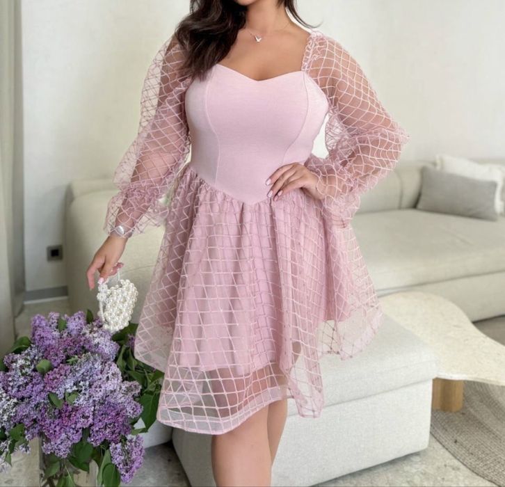 Продам готовий образ Фемели лук на годик! Платье 80-86 и 42-44