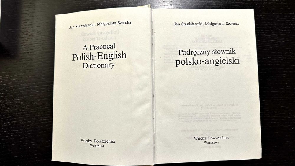 Słowniki polsko-angielski i angielsko-polski