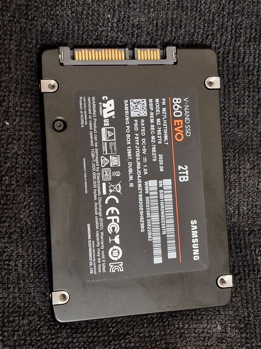 SSD 2.5 2tb Samsung 860 EVO