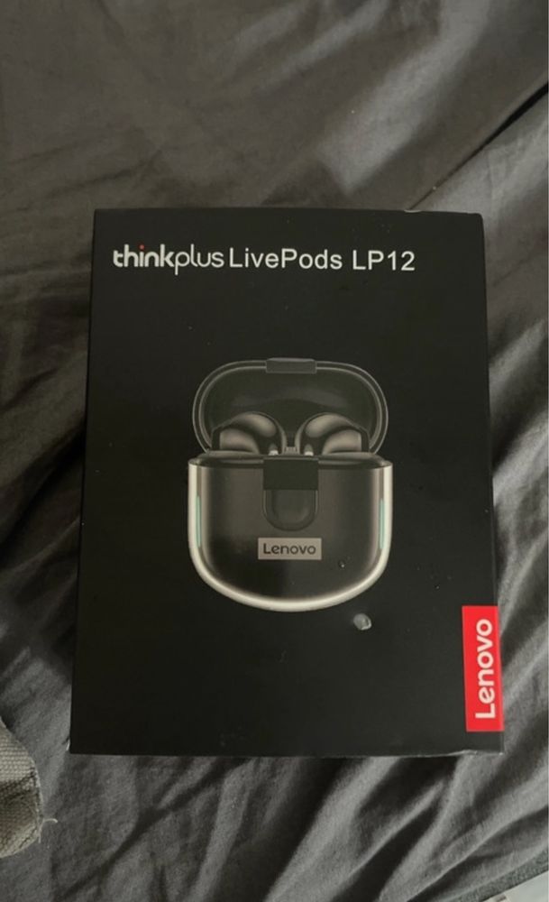 słuchawki bezprzewodowe Lenovo thinkplus livepods LP12
