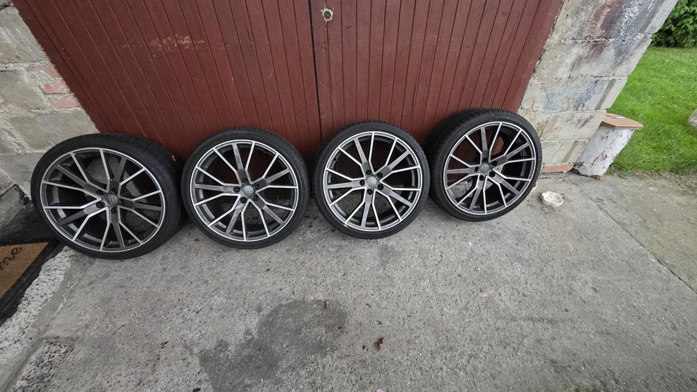 Koła  z felgami 20cali były założone na audi a6 c7